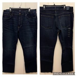 NWT J. Crew mens denim jeans, athletic flex, W36 L32